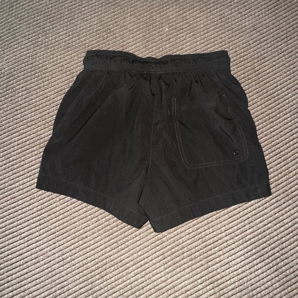 H&M Charcoal Elastic Waist Shorts